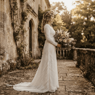 Elegant Lace Mermaid Wedding Dress - Diva Melody