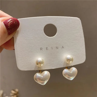 Elegant Pearl Earrings Sweet Accessories - Diva Melody