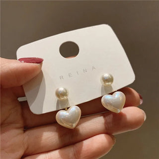 Elegant Pearl Earrings Sweet Accessories - Diva Melody