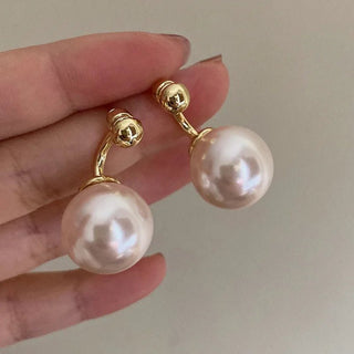 Elegant Pearl Earrings Sweet Accessories - Diva Melody