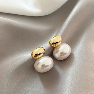 Elegant Pearl Earrings Sweet Accessories - Diva Melody