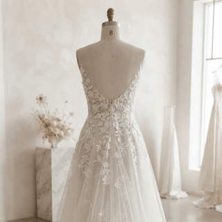 Elegant Sequined Bridal Gown - Diva Melody