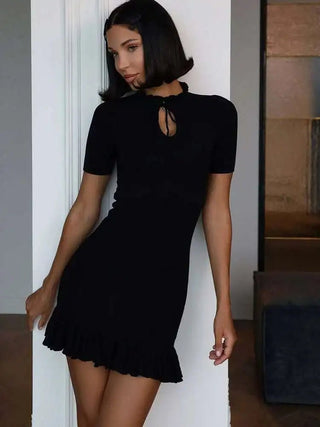 Elegant Summer Ruffle Dress - Diva Melody