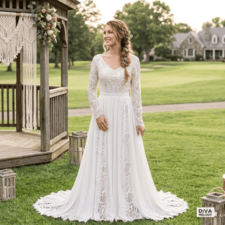 Elopement Photoshoot Bridal Gown - Diva Melody