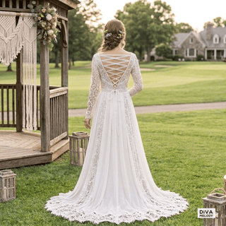 Elopement Photoshoot Bridal Gown - Diva Melody