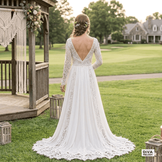 Elopement Photoshoot Bridal Gown - Diva Melody