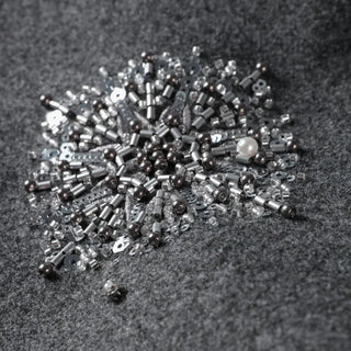 Embroidered Beaded Wool Blend Coat - Diva Melody