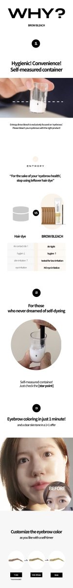 [ENTROPY] Brow Bleach 50g - Diva Melody