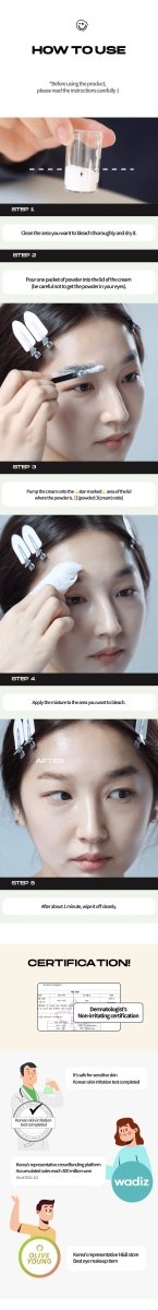 [ENTROPY] Brow Bleach 50g - Diva Melody