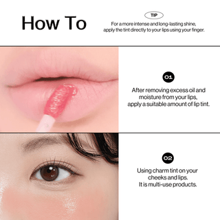 [ENTROPY] CHARM TINT Glossy Gel Line - 10 Colors - Diva Melody
