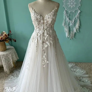 Ethereal Illusion Wedding Gown - Diva Melody