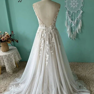 Ethereal Illusion Wedding Gown - Diva Melody