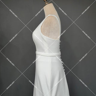 Ethereal Satin Bridal Dress - Diva Melody