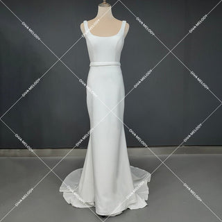 Ethereal Satin Bridal Dress - Diva Melody