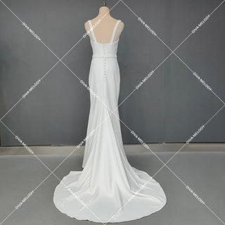 Ethereal Satin Bridal Dress - Diva Melody