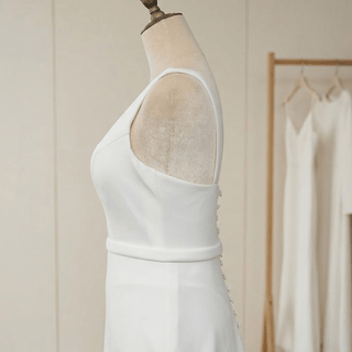Ethereal Satin Bridal Dress - Diva Melody