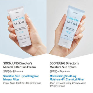 [Etudehouse] Soonjung Director's Moisture Sun Cream 50ml - Diva Melody
