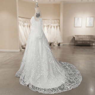 Exquisite 3D Lace Wedding Dress - Diva Melody
