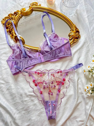 Fairy Beautiful 2 Set Underwear Lace Exotic Sets See - Through Intimate - Diva Melody