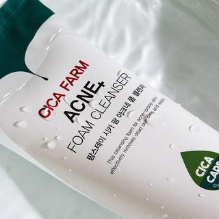 [Farmstay] Cica Farm Acne Foam Cleanser 180ml - Diva Melody