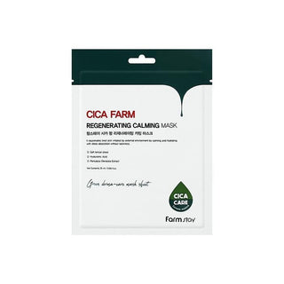 [Farmstay] Cica Farm Regenerating Calming Mask 25ml*10pcs - Diva Melody