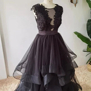 Fashion Black Wedding Dress - Diva Melody