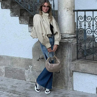 Fashion Long Sleeve Bomber Jacket - Diva Melody