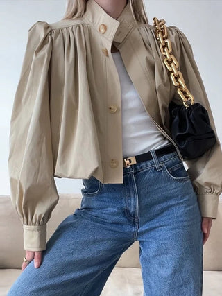 Fashion Long Sleeve Bomber Jacket - Diva Melody