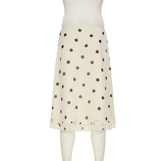 Fashion Polk Dot Printed Skirts - Diva Melody