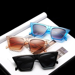 Fashion Square Cat Eye Sunglasses Classic Vintage UV400 - Diva Melody