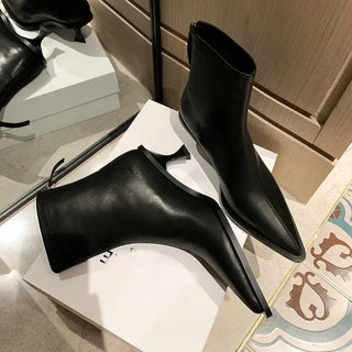 Fashionable High Heels Pointed Boots - Diva Melody