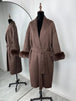 Coffee Long Overcoat