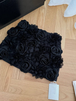 Floral 3D Mini Skirt - Diva Melody