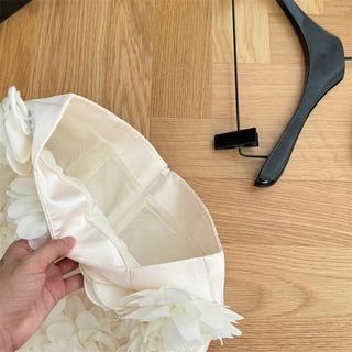 Floral 3D Mini Skirt - Diva Melody