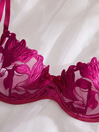 Floral Lace Two - Piece Intimates Set - Diva Melody