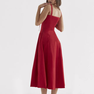 Floral Print Bustier Beach Dress - Diva Melody