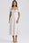 Short-Sleeve Long Dress
