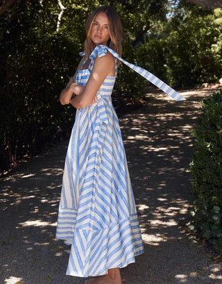 Fresh Striped Sexy Summer Dress - Diva Melody