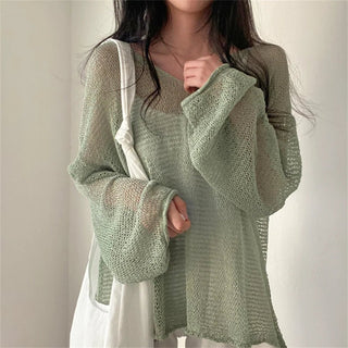 Full Sleeves Casual Sweaters Pullovers - Diva Melody