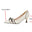 Beige pointed toe