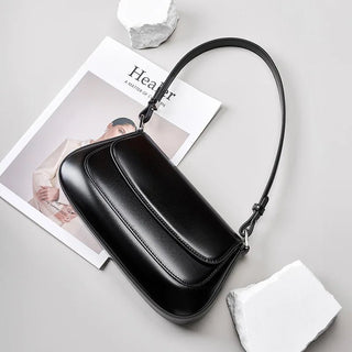 Genuine leather Elegant Shoulder Bag - Diva Melody