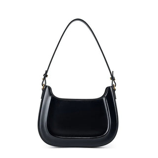 Genuine Leather Minimalist Shoulder Bag - Diva Melody