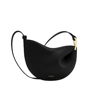 Genuine Leather Saddle Crossbody Bag - Diva Melody