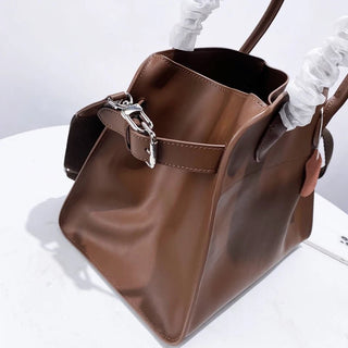 Genuine Leather Tote Bag - Diva Melody