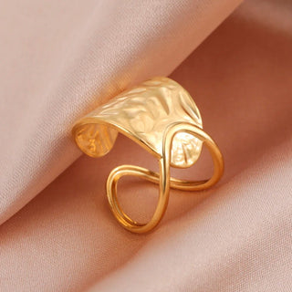 Geometric Heart Aesthetic Adjustable Ring Party Jewelry Gifts - Diva Melody