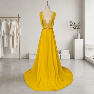 Glamorous A Line Bridal Gown - Diva Melody