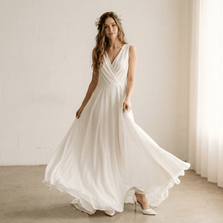 Glamorous A Line Bridal Gown - Diva Melody