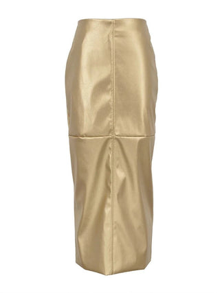 Gold Silver H line Classic Skirts - Diva Melody