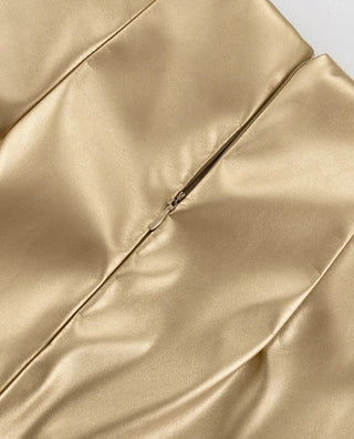 Gold Silver H line Classic Skirts - Diva Melody