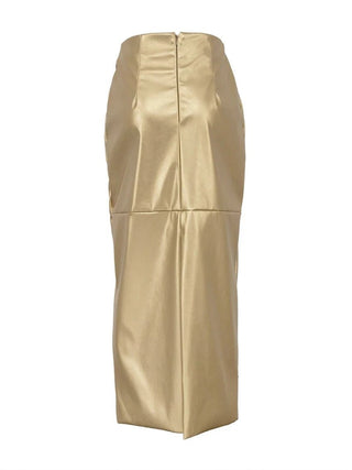 Gold Silver H line Classic Skirts - Diva Melody